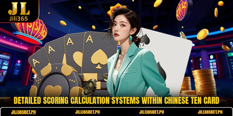 Detailed scoring calculation systems within Chinese Ten Card