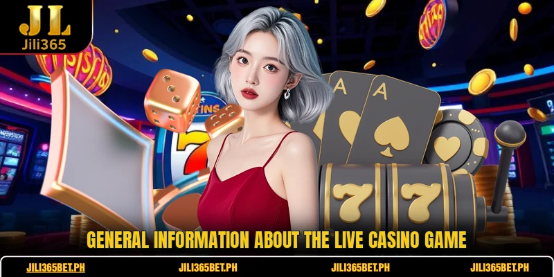 General information about the live casino game