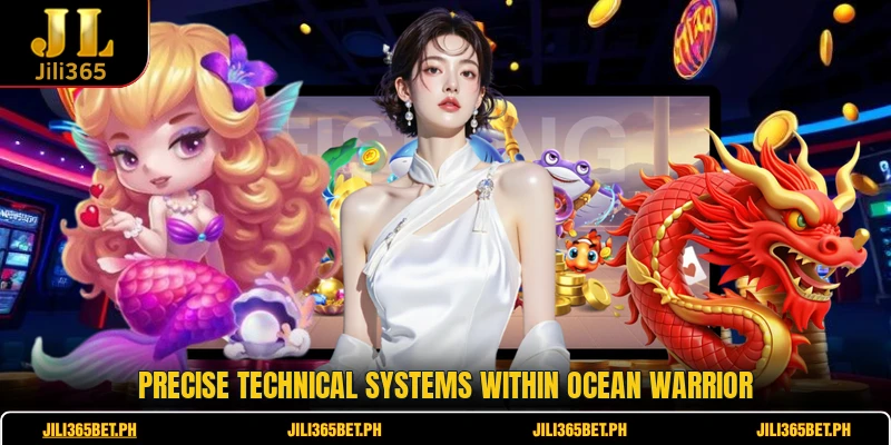 Precise technical systems within Ocean Warrior
