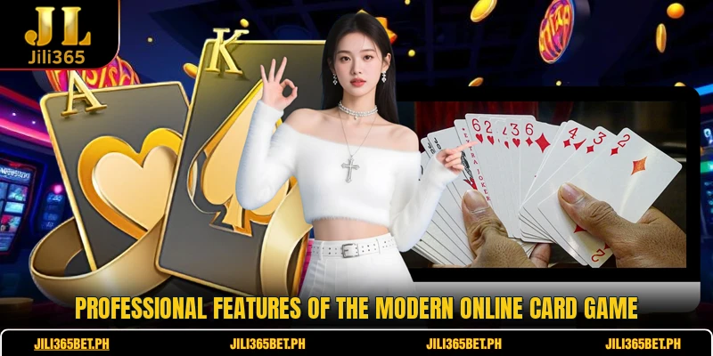 Professional features of the modern online card game