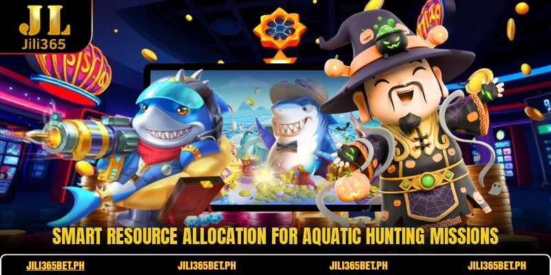 Smart resource allocation for aquatic hunting missions